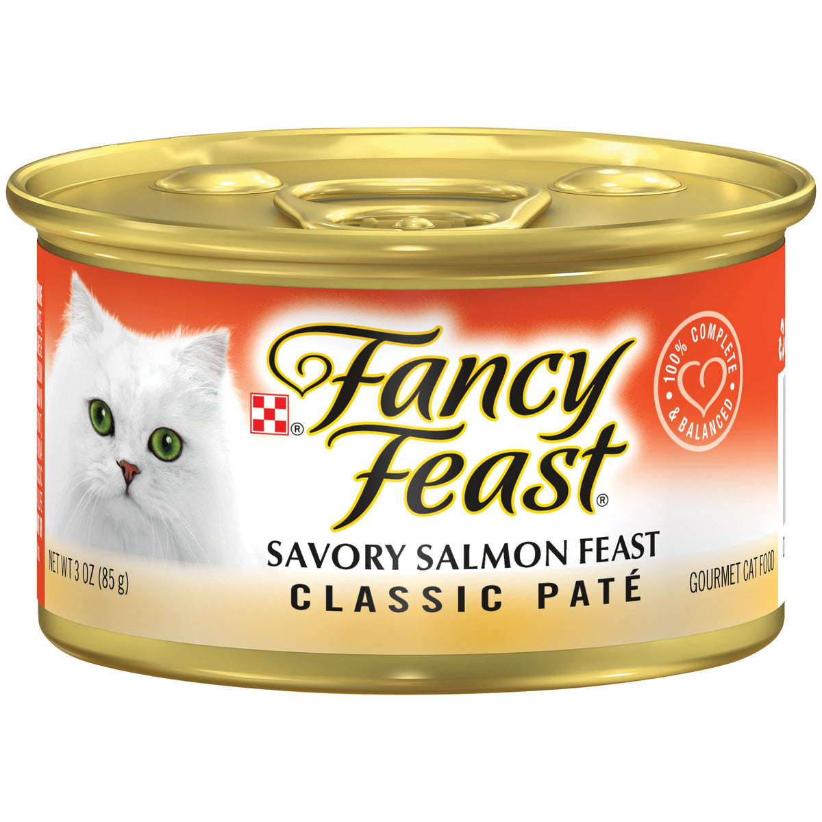 PURINA FANCY FEAST Classic Savory Salmon Wet Cat Food 85g