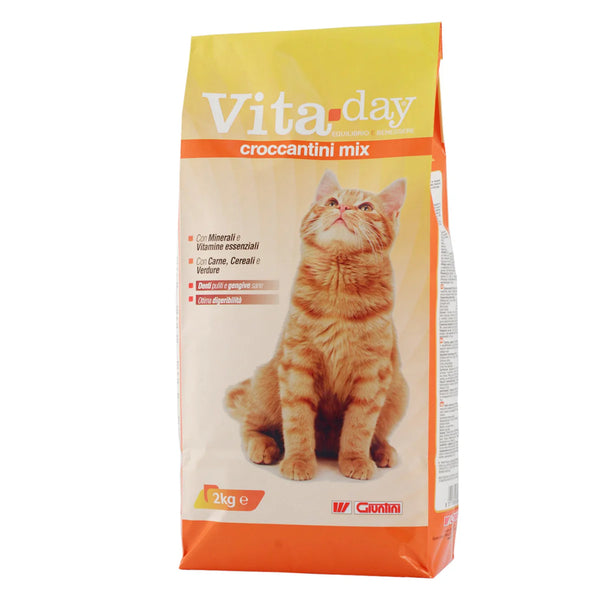 Vita-day Croccantini Mix Dry Cat Food 2KG