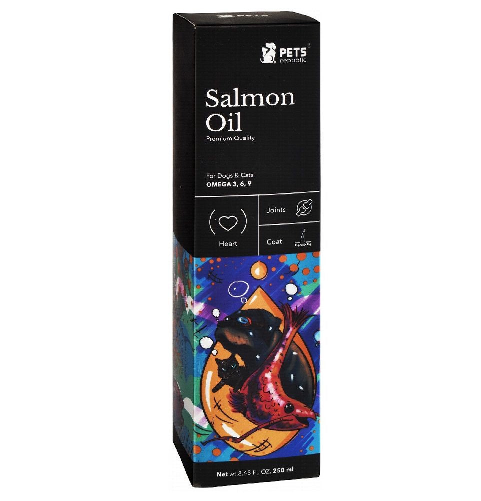Pets Republic Salmon Oil for Cats & Dogs 250ml