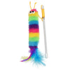 Multipet Caterpillar Rainbow Wand Cat Toy
