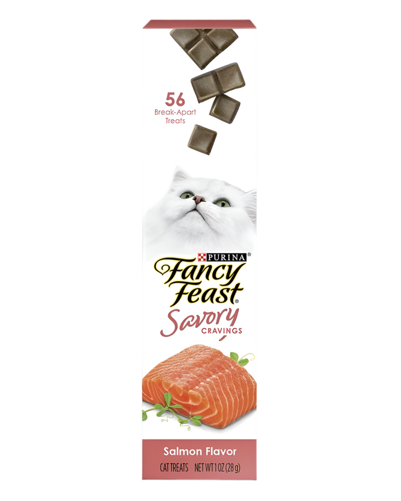 Fancy Feast Savory Cravings Salmon Flavor Cat Treats 28G