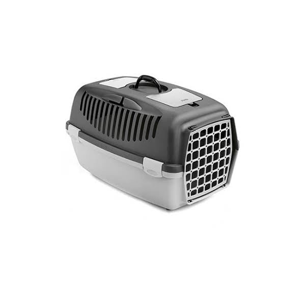 Stefanplast Pet Carrier Gulliver 3 Plastic door Dark Grey