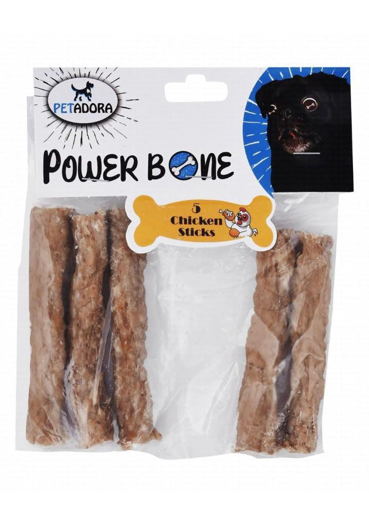 Power Bone Chicken - 5 Sticks - PetYard