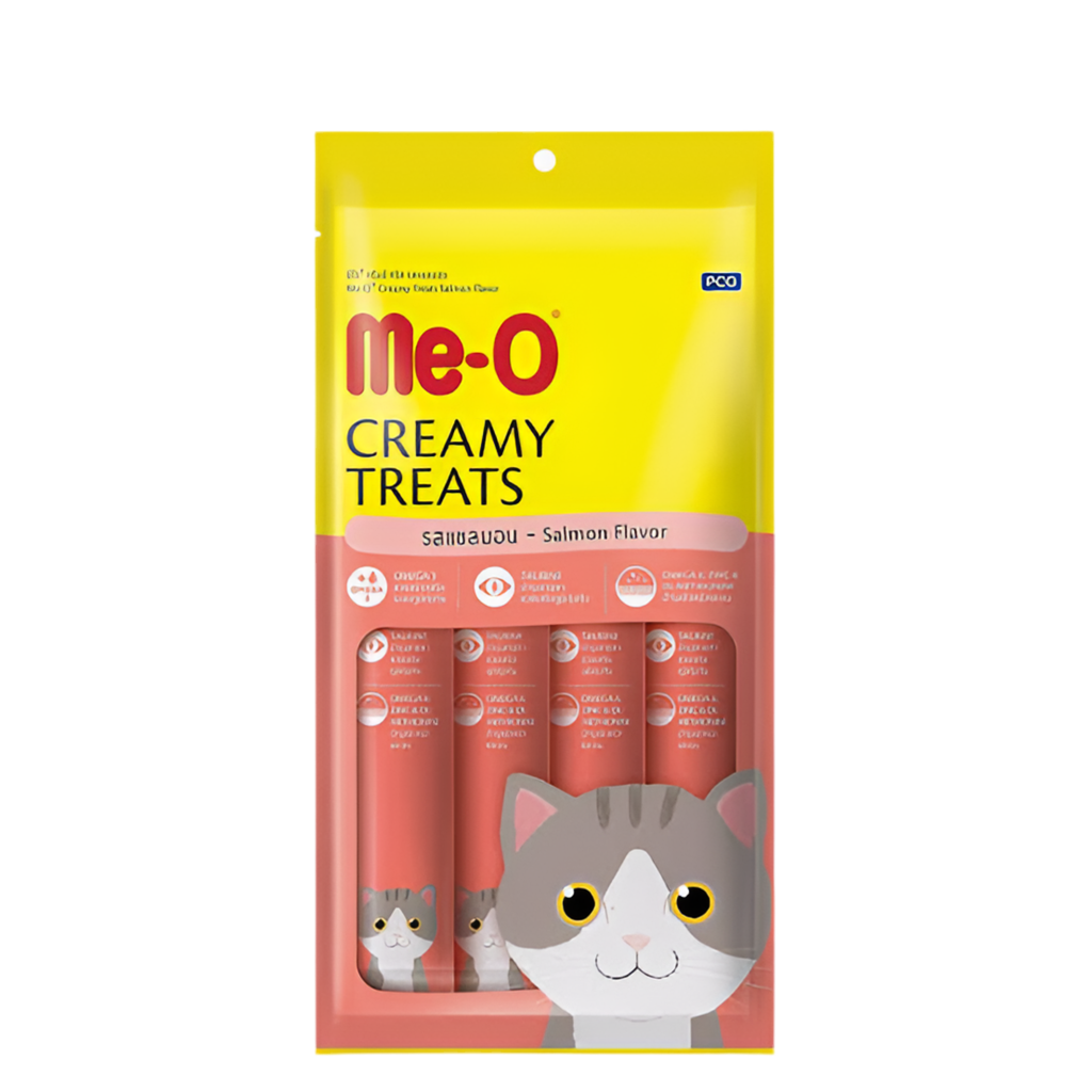 Me-O Creamy Treats Diffrent Flavor (15Gx4)