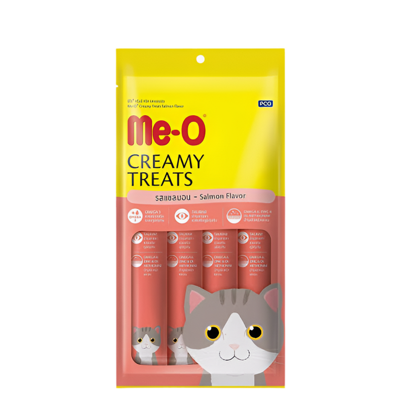 Me-O Creamy Treats Salmon flavor (15Gx4)