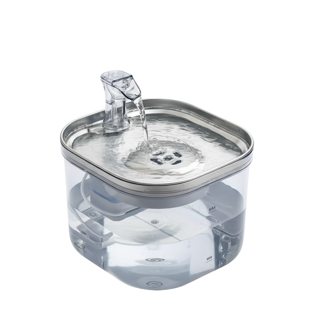 Smart Pet Water Fountain Stainless Steel Bowl