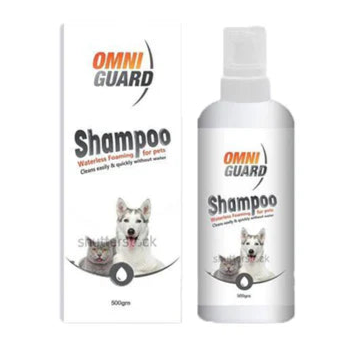 Omni Guard Foaming 500 ml Waterless shampoo for Cats & Dogs