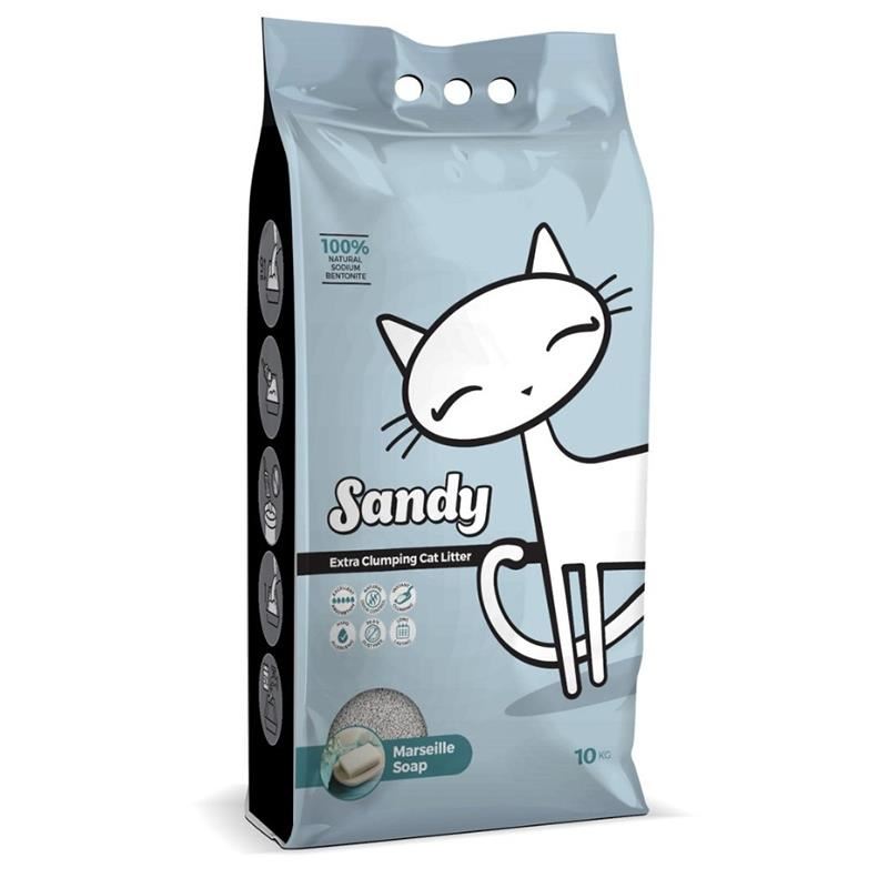 Sandy Extra Clumping Cat Litter 10KG