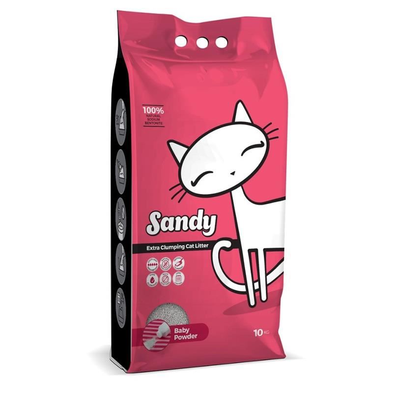 Sandy Extra Clumping Cat Litter 10KG