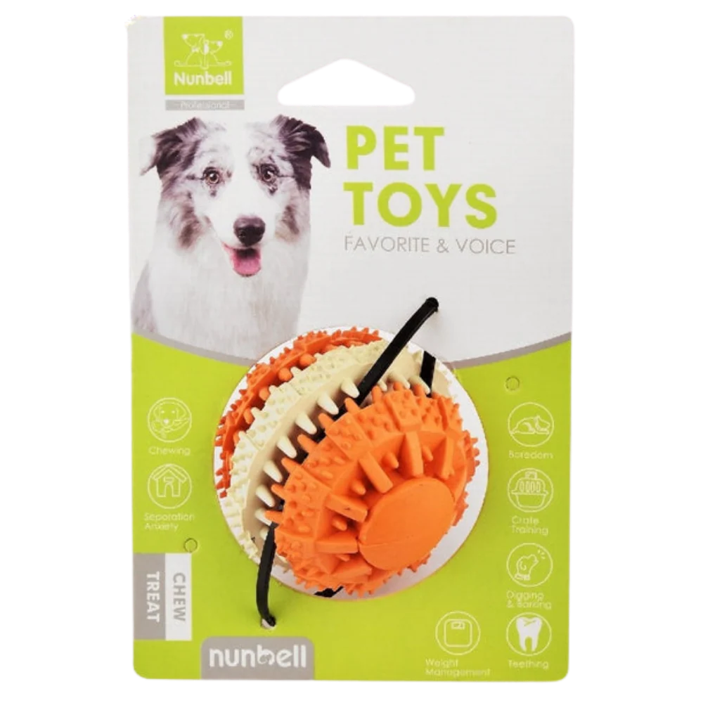 Nunbell Dog Chew Ball Toy