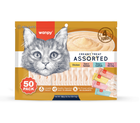 Wanpy Creamy Treat - Assorted
