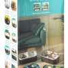 Pet Water Fountain and Food Bowl