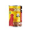 Dog Wet Food Beef Gravy Chunks 415G Adult - Pro Dog