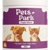 Pets Park Pet Clean Teeth Finger Wipes with Mint