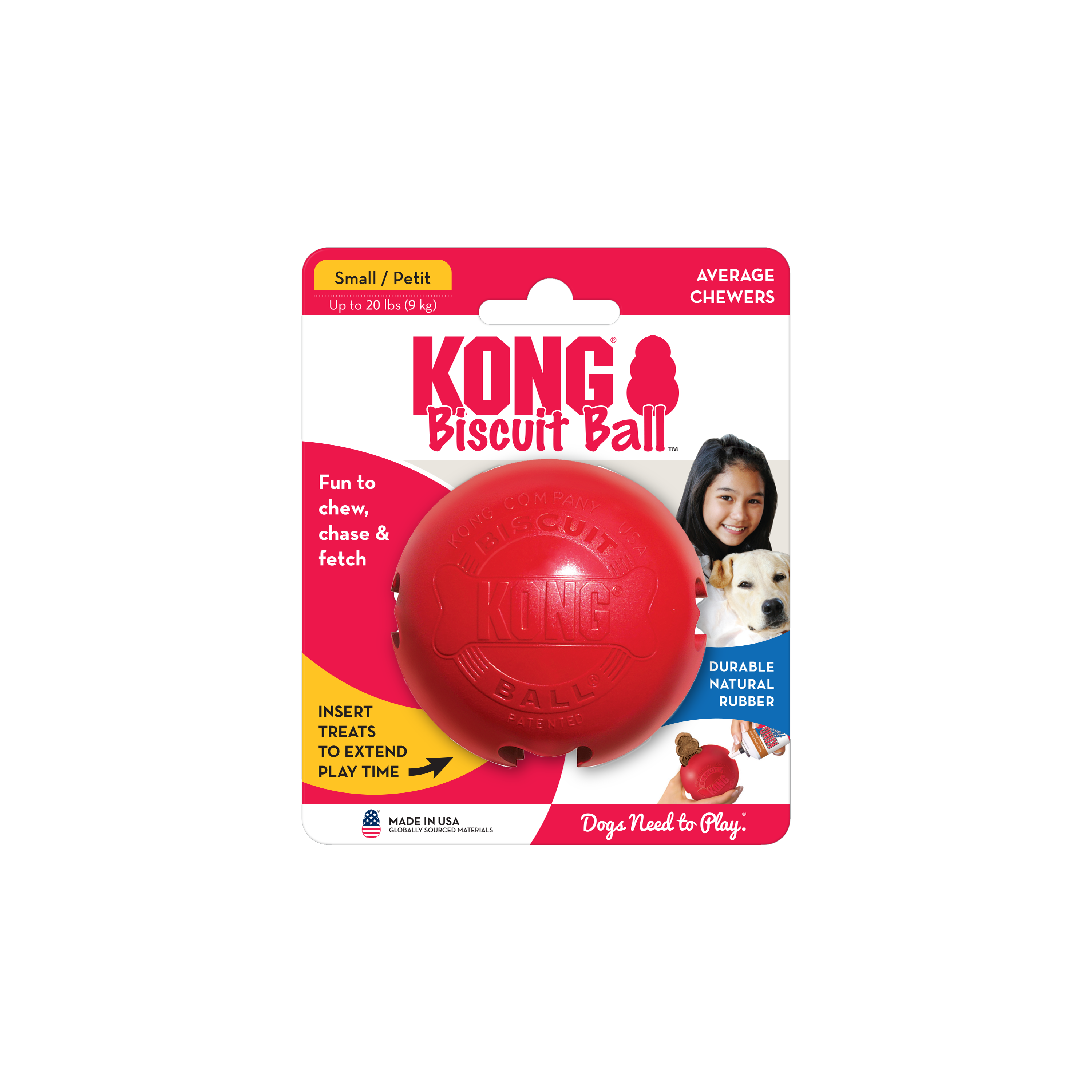 KONG BISCUIT BALL (S/L)
