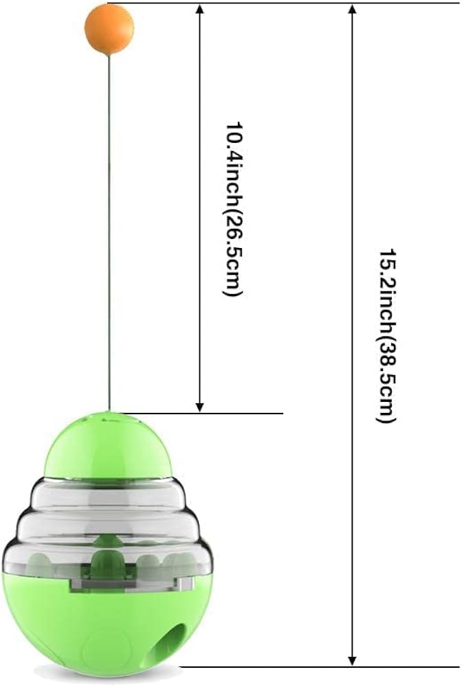 Tumbler Cat Treats Ball Toy