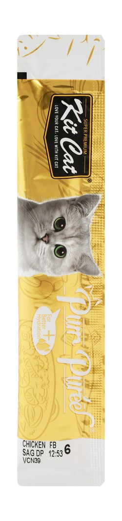 Kit Cat Liquid Treats with Chicken & Salmon