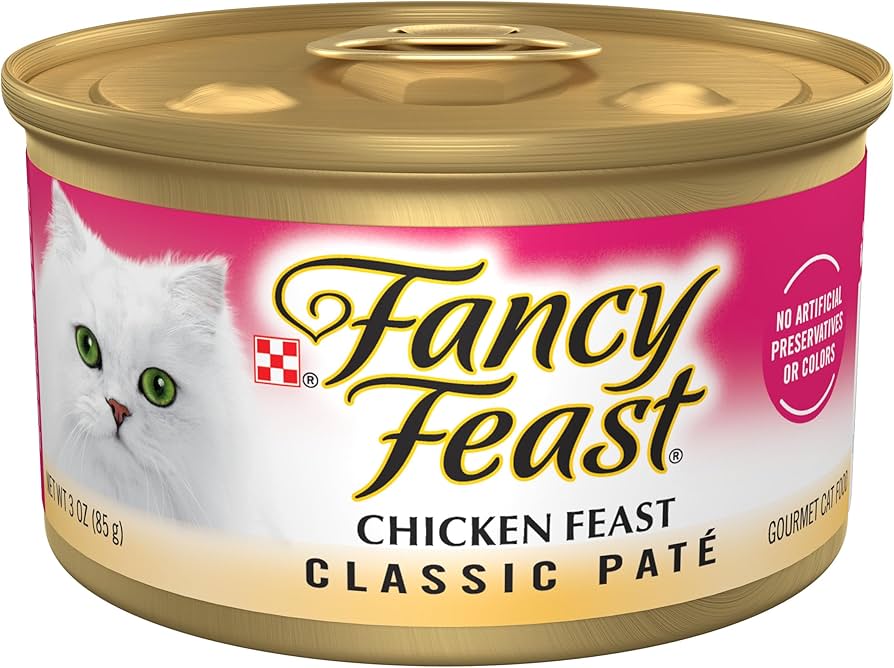 PURINA FANCY FEAST Classic Patè Chicken Feast Wet Cat Food 85g