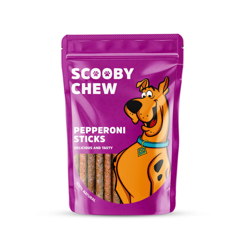 Scooby Chew Pepperoni Sticks Dog Treats 150G