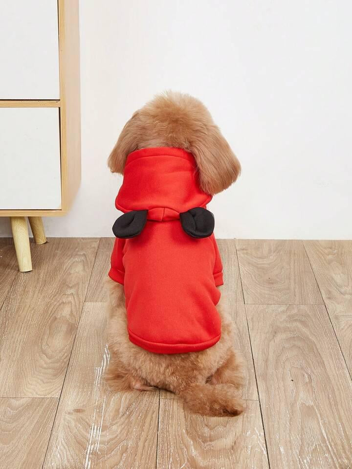 Red Hoodie For Pets