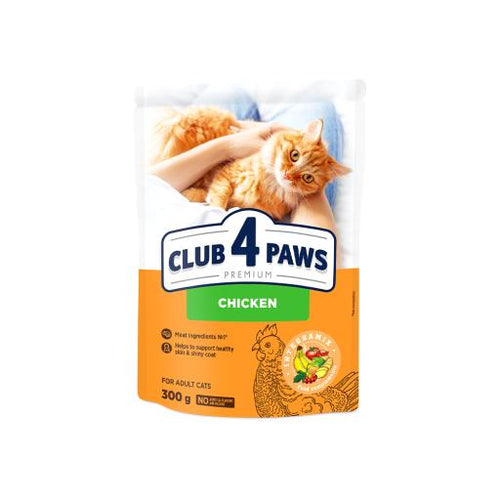 CLUB 4 PAWS PREMIUM for adult Cats CHICKEN ( 300g / 900 g )