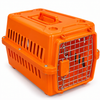 Hard-Shell Pet Carrier with Metal Door for Cats & Small Dogs