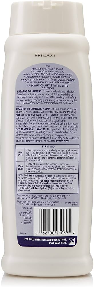 Hartz UltraGuard Pro Flea & Tick Dog Shampoo 532ml
