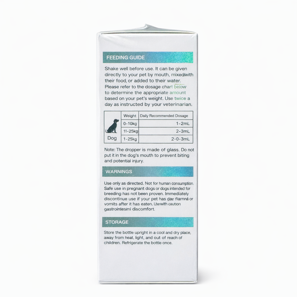 Petritailor Dental Care Fresh Breath for Dogs for Clean Teeth 60ml