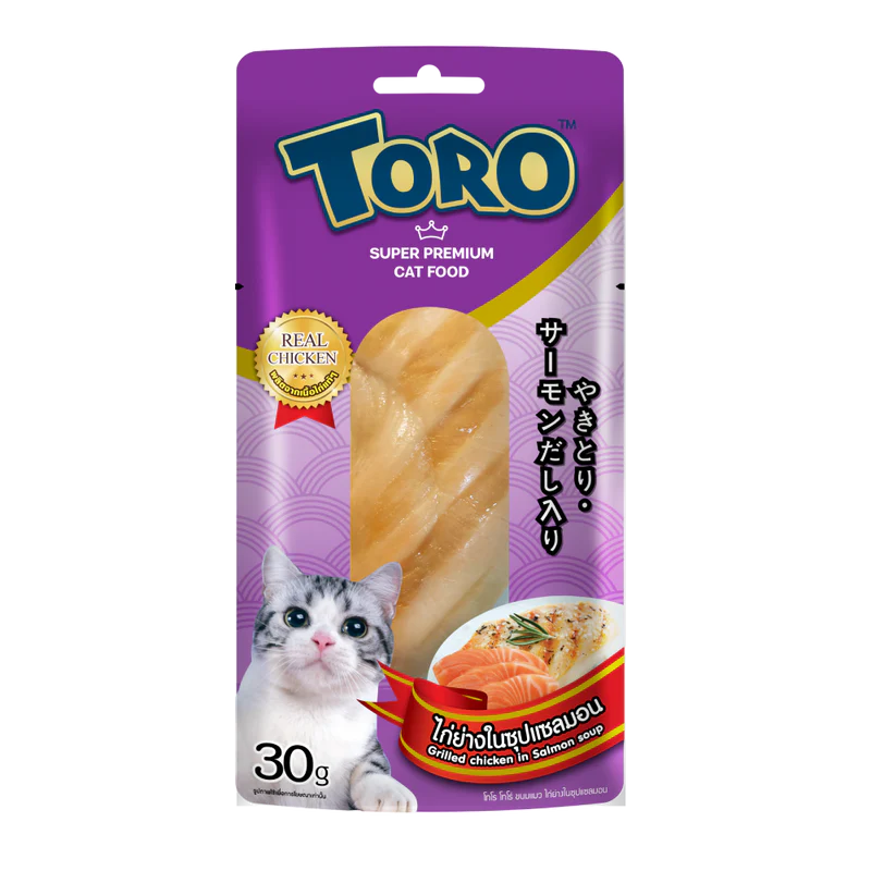 Toro Cat Food Super Premium Real Fish 30G