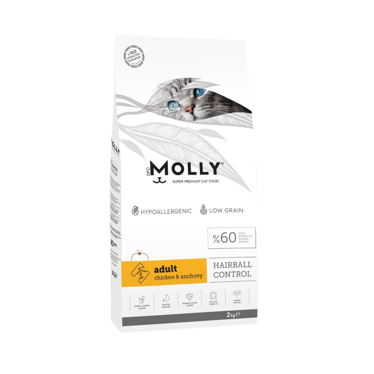 Molly Hairball Control Adult Chicken & Anchovy
