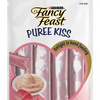 Purina Fancy Feast Tuna Puree Cat Liquid Treats with Tuna Flakes 4x10G