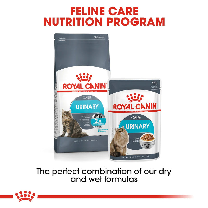 Royal Canin Urinary Care in Gravy (85gm\ Pouch) - Wet food for adult cats - Helps maintain urinary tract health