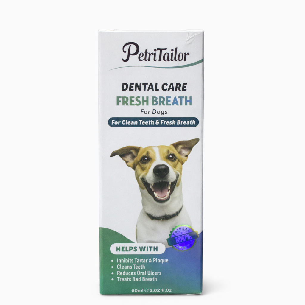 Petritailor Dental Care Fresh Breath for Dogs for Clean Teeth 60ml