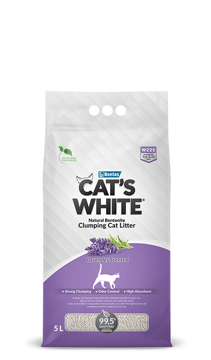Cat’s White® Lavender Scented Clumping Cat Litter