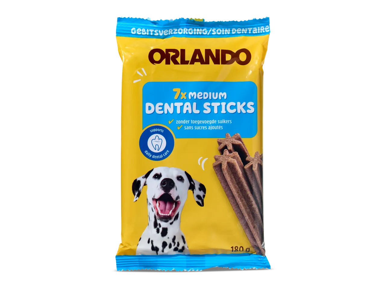 Orlando Dog Dental Treats 180G for Medium Dogs