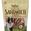 Reflex Duck & Cod Sandwich Strips Dog Treats 80G