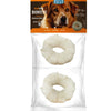 Orgo Rawhide Donuts For Dog Dental Oral Care 2 PC L