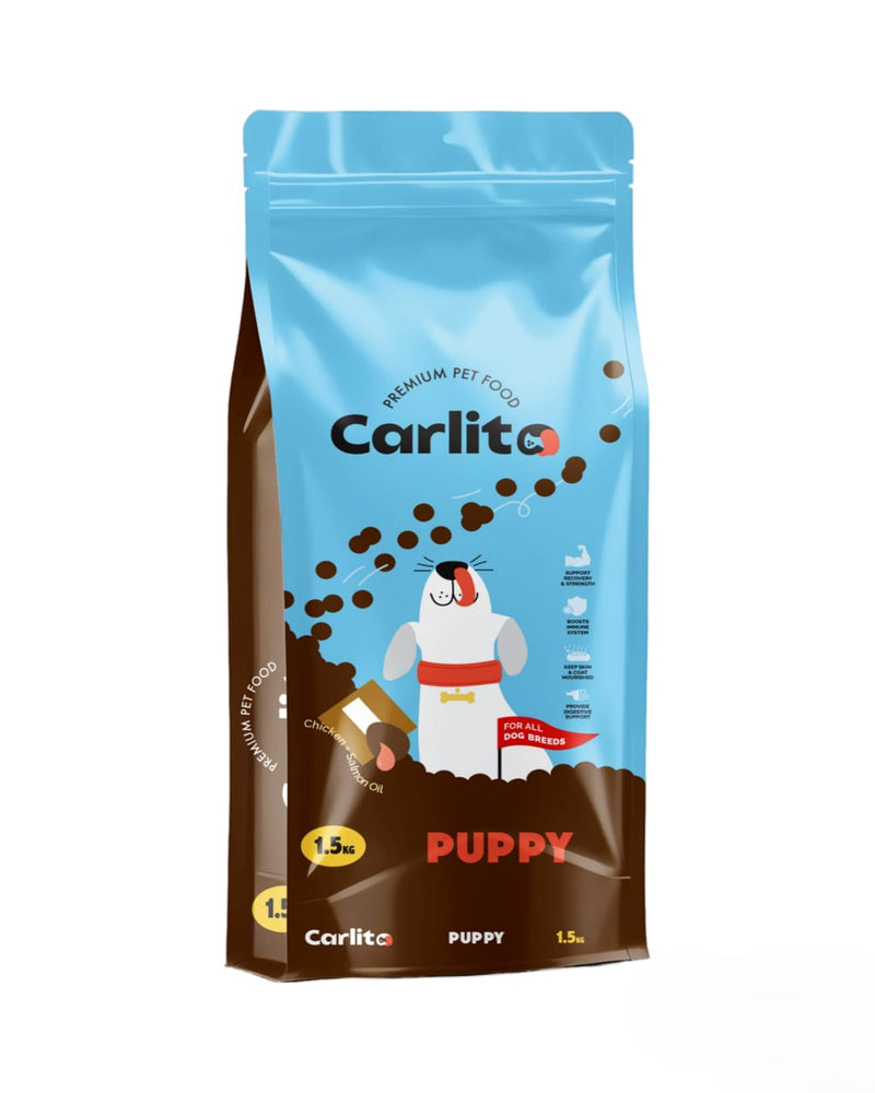 Carlito Dog Food for Puppies (200G/1.5KG/5KG)