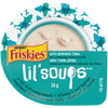 Friskies® Lil’ Soups™ with Skipjack Tuna in a Velvety Tuna Broth