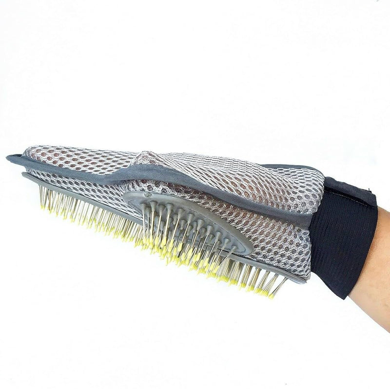Silicone Pet Grooming Glove – Deshedding & Bathing Brush