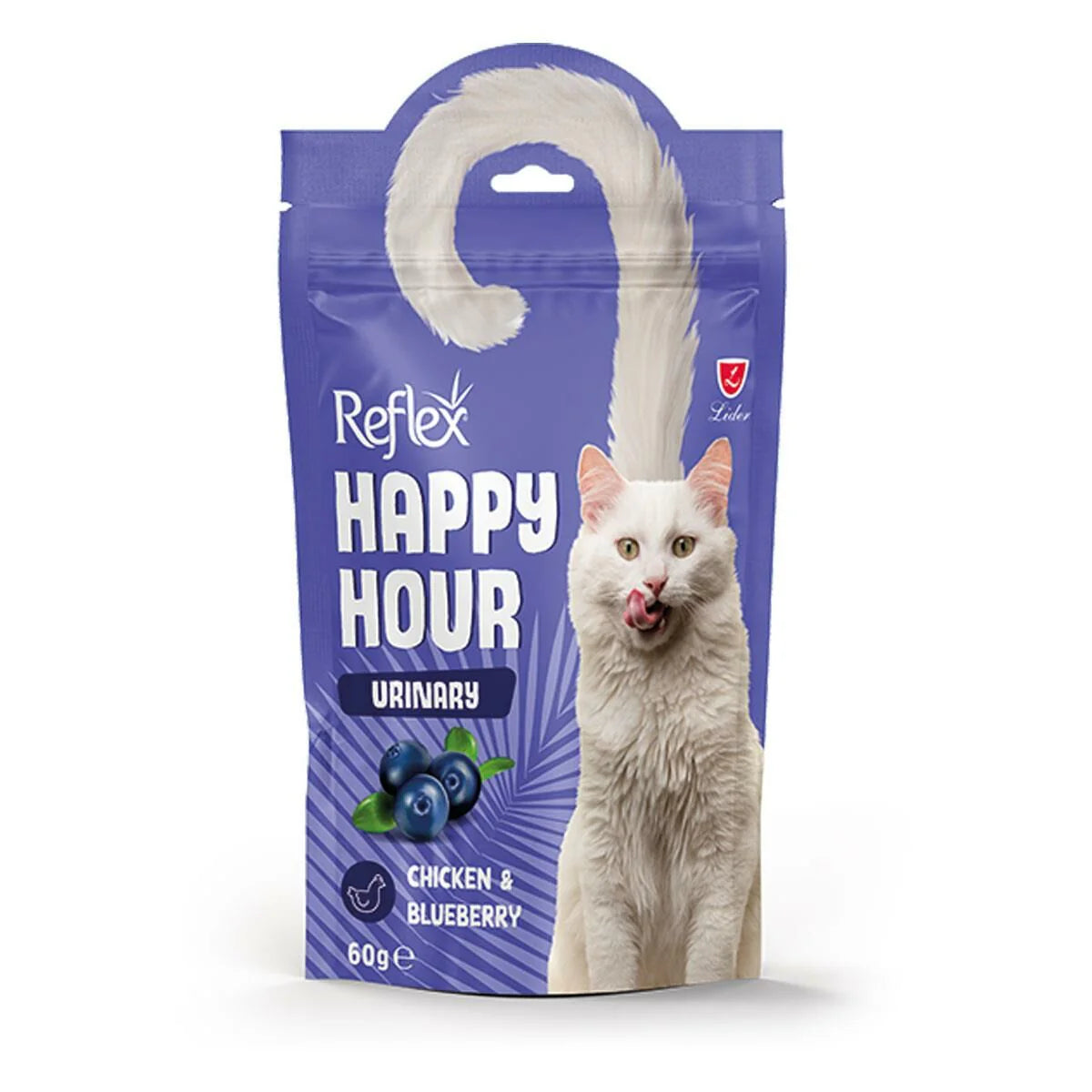 Reflex Happy Hour Cat Treats - 60G