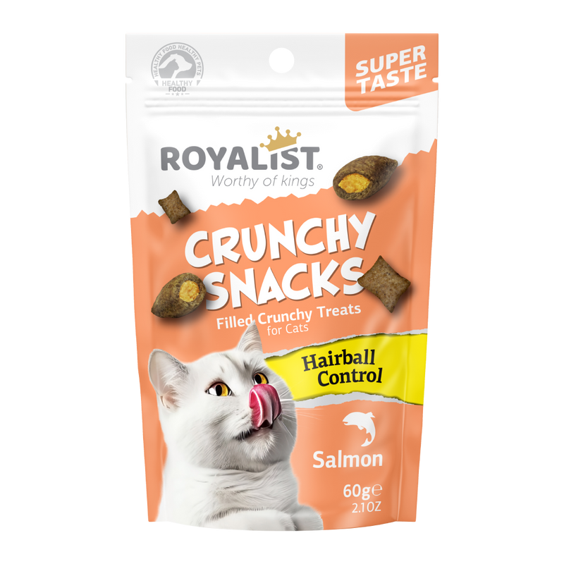 Royalist Crunchy Snacks with Salmon (Hairball Control)