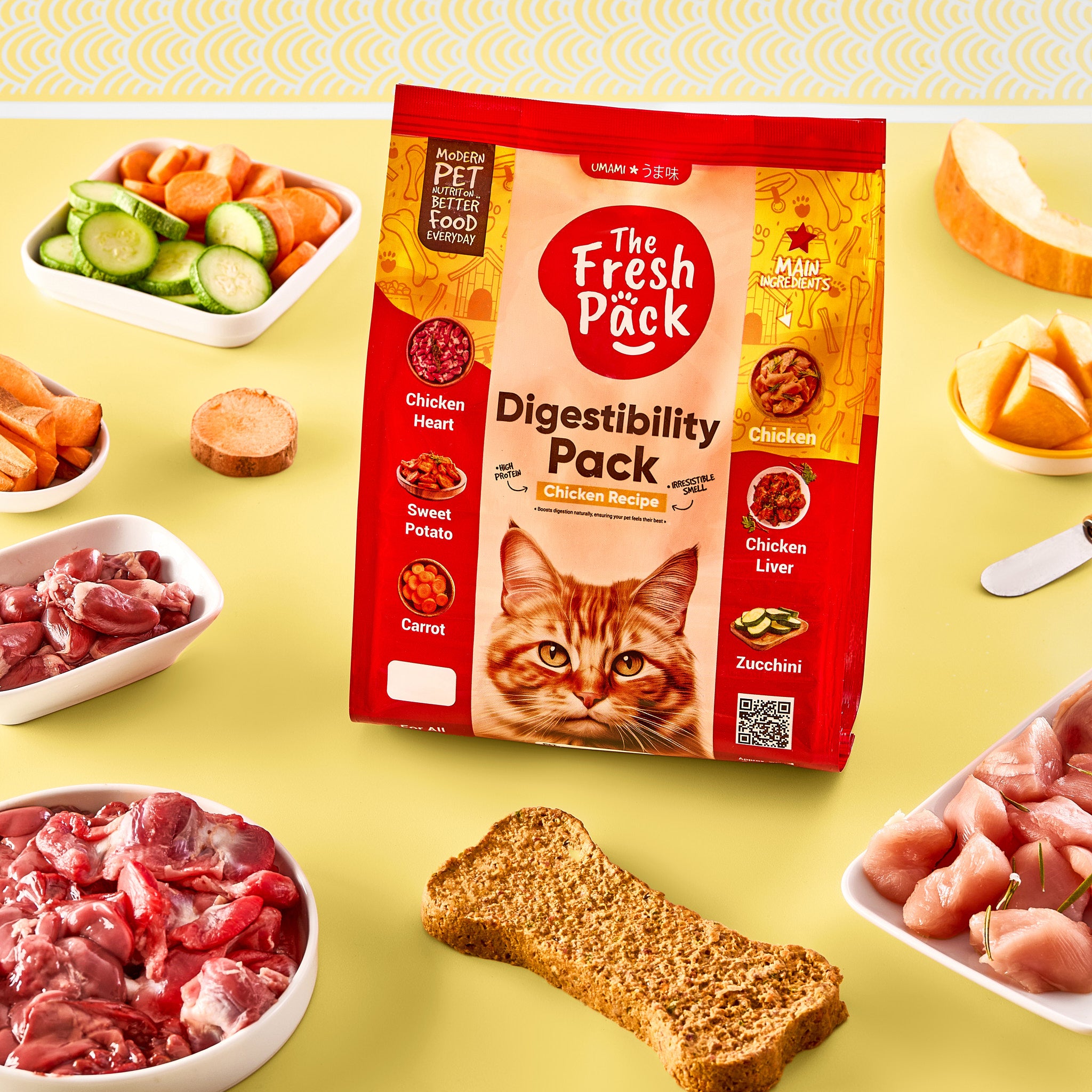 Fresh Pack - Digestibility Pack For Cats