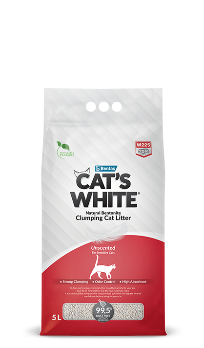 Cat’s White® UnScented Clumping Cat Litter For Sensitive Cats