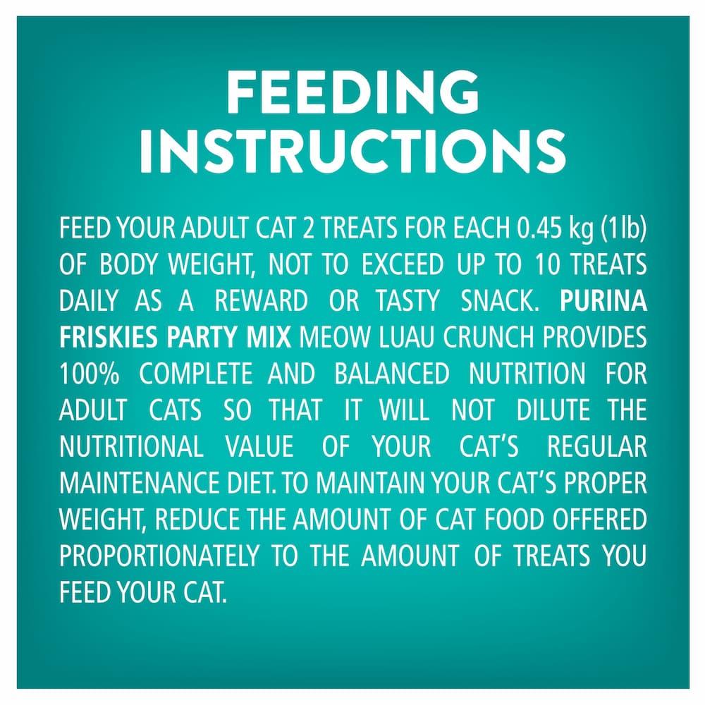 Friskies® Party Mix Meow Luau Crunch Cat Treats with Crab 170G