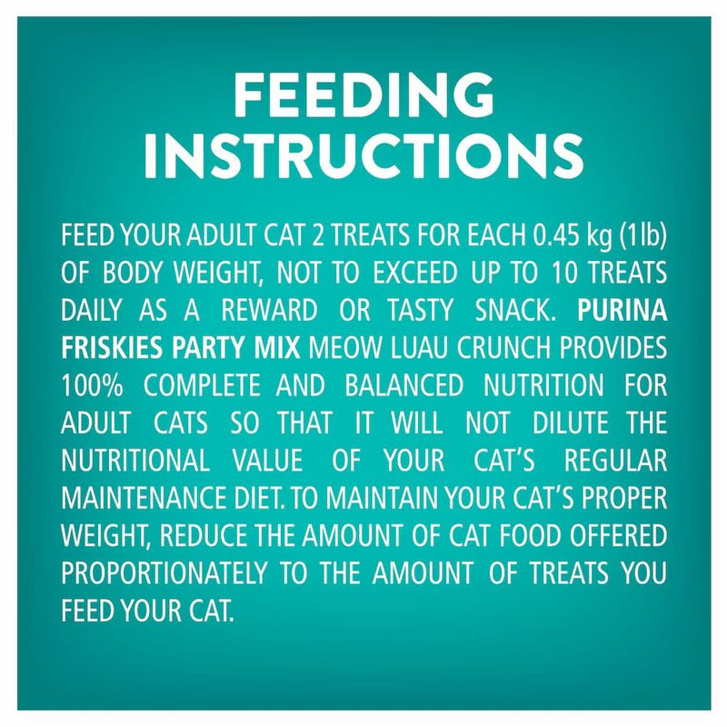 Friskies® Party Mix Meow Luau Crunch Cat Treats with Crab 170G