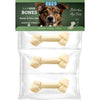 Orgo Rawhide Bones For Dog Dental Oral Care 3 PC M