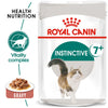 ROYAL CANIN Instinctive 7+ in Gravy (85 gm\ Pouch) - Wet food for cats over 7 years old