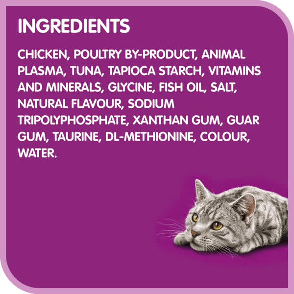 WHISKAS® PERFECT PORTIONS® Cuts in Gravy Tuna Entrée