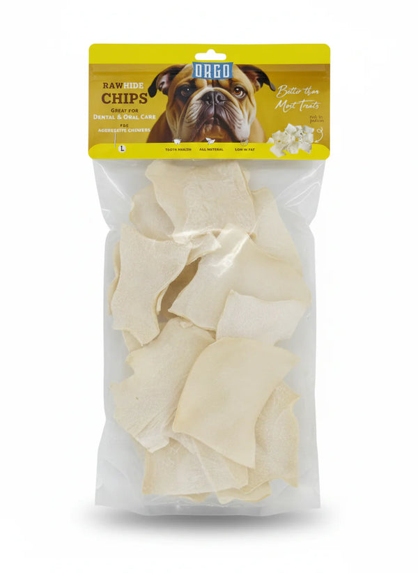 Orgo Rawhide Chips Dental & Oral Care 200gm